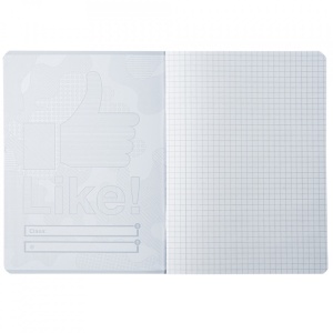 Caiet A4, 52 file AR, Premium, 75g, Like Collection - S-COOL