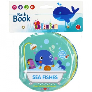 Carticica de baie, Sea Animals - BAMBAM