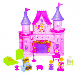 Castel muzical cu figurina + accesorii