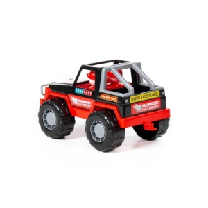 Jeep cu 2 pasageri - Mammoet, 23x14x13 cm, Polesie