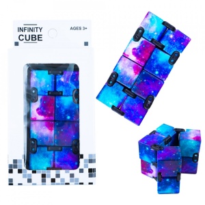 Jucarie antistres, cub miscari infinite, graffiti