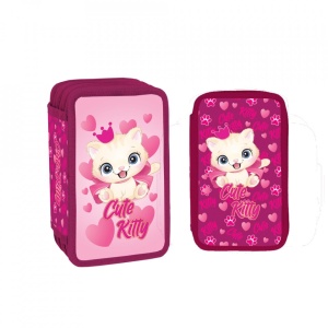 Penar neechipat, 3 fermoare, CUTE KITTY - S-COOL