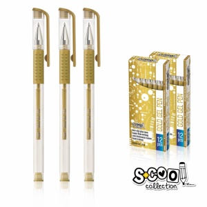 Pix cu gel, auriu - S-COOL