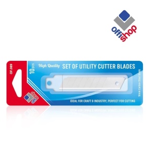 Rezerve cutter, 18 mm, 10 buc/blister - OFFISHOP