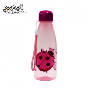 Sticla apa 500 ml, plastic, Ladybug, 6.5x20 cm - S-COOL