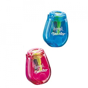 Ascutitoare cu container, dubla rasucire, 1 buc/blister - S-COOL