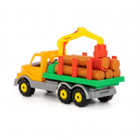 Camion cu lemne - Gigant, 47x16x26 cm, Wader