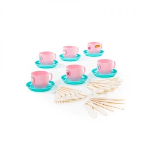 Cescute si tacamuri, Jiffy, 30 piese/set, Polesie