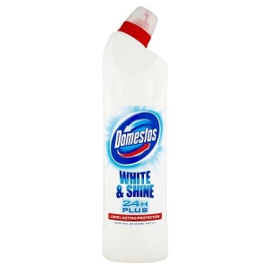 DOMESTOS SOLUTIE WC LICHID 750ML WHITE SHINE