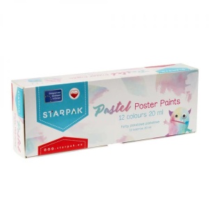 Guase Pastel, 20 ml, 12 culori/set - STARPAK