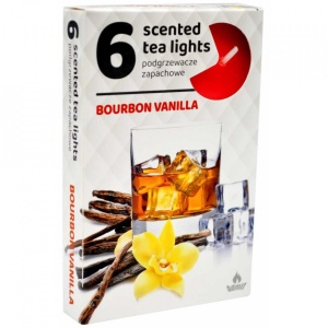 Lumanari pastila, Bourbon Vanilla, diametru 2cm, 6 buc/set