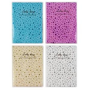 Notes A6 Glitter, diverse culori - STARPAK