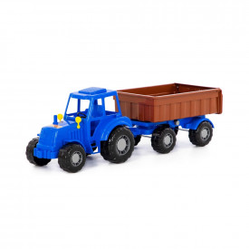 Tractor cu remorca, Altay, 58x17x18 cm, Polesie