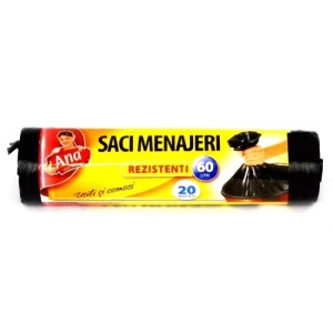 AZ SACI MENAJ HDPE 60L 20BUC