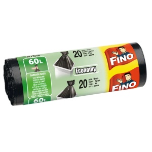 FINO SACI MENAJ 60L 20BUC 59X72CM