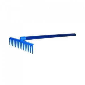 Grebla din plastic, 61 cm, albastra - ROBENTOYS