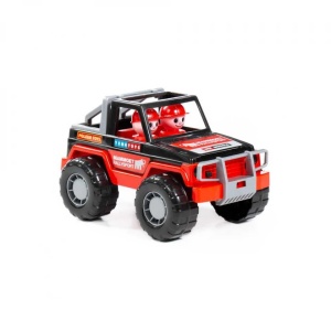 Jeep cu 2 pasageri - Mammoet, 23x14x13 cm, Polesie