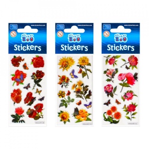Stickere Flori, 6.6x18 cm - STARPAK