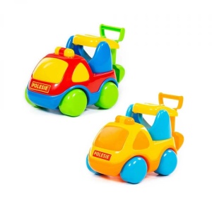 Excavator pentru copii mici - Carat, 14x9x9 cm, Polesie