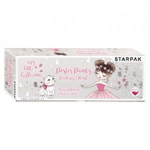 Guase Balerina, 20 ml, 12 culori/set - STARPAK