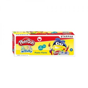 Guase Play-Doh, 20ml, 12 culori/set - STARPAK