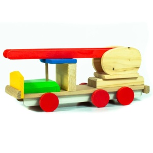 JUCARIE CAMIONETA POMPIER LEMN
