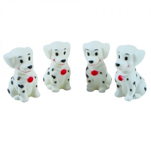 Jucarie chitaitoare - catei, 4buc/set