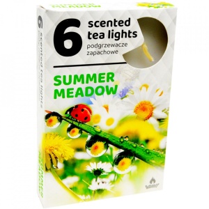 Lumanari pastila, Summer Meadow, diametru 2cm, 6 buc/set