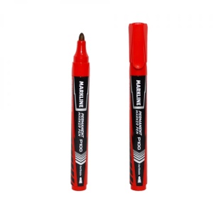 Marker permanent markline, rosu MP100RED – Linc