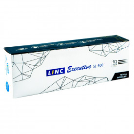 Pix cu gel Executive albastru 0,5mm - LINC