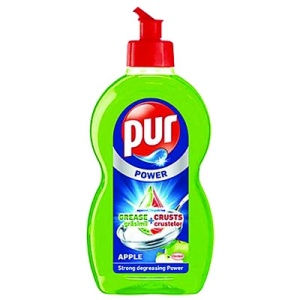 PUR DETERGENT VASE LICHID 450ML APPLE