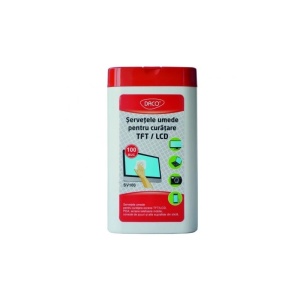 SERVETELE UMEDE DACO PENTRU CURATARE TFT/LCD SV100