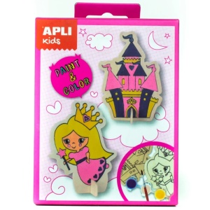 Set creativ Picteaza si Coloreaza Printesa Apli