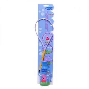 Set inel+solutie pentru baloane de sapun, 250ml, Peppa Pig - TUBAN
