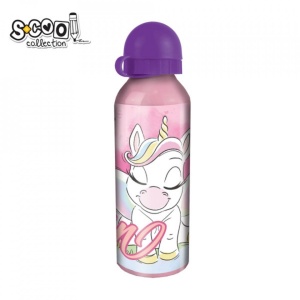 Sticla apa 500 ml, aluminiu, Little Unicorn, 6.3x21 cm - S-COOL