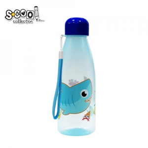 Sticla apa 500 ml, plastic, Shark, 6.5x20 cm - S-COOL