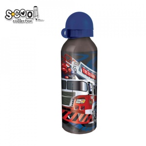 Sticla apa, aluminiu, Fire Truck, 500ml - S-COOL