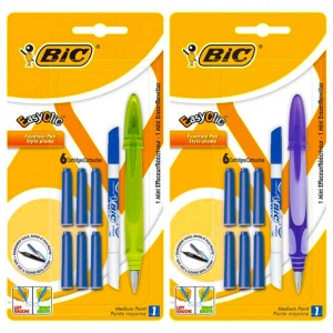 Stilou Easy Clic Standard+Pic+6 rezerve/blister - BIC