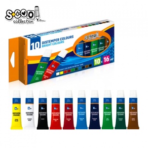 Tempera, 16 ml, 10 cul/set - S-COOL