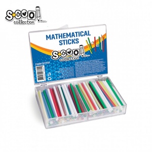 Betisoare din plastic pentru numarat si sortat - S-COOL