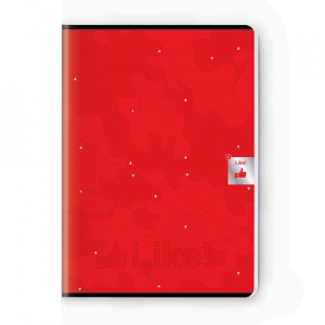 Caiet A4, 52 file AR, Premium, 75g, Like Collection - S-COOL