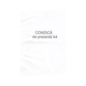 Condica de prezenta A4, 50 file