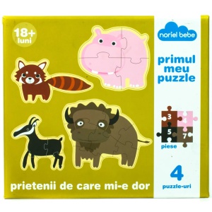 Joc Primul Meu Puzzle-Prietenii De Care Mi-e Dor Noriel