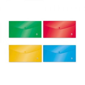 Mapa DL cu buton, 125x225mm - OFFISHOP