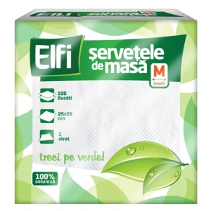 SERVETELE DE MASA ELFI 25 x 25CM