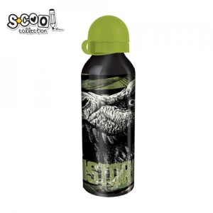 Sticla apa 500 ml, aluminiu, Dino, 6.3x21 cm - S-COOL