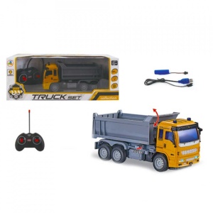 Camion RC, cu lumina, 19.5x9x7 cm
