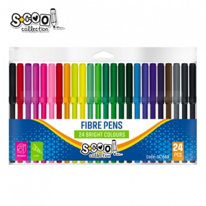 Carioca, 2mm, 24 cul/cutie PVC - S-COOL