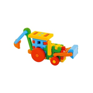 Cuburi constructii, 30x10x15,5 cm, Excavator - Tupiko