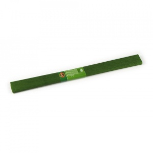 Hartie creponata, 200x50cm, Verde Olive, 10 buc/set - Koh-I-Noor